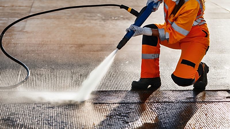 Kar Oto Yıkama - Beton Temizleme